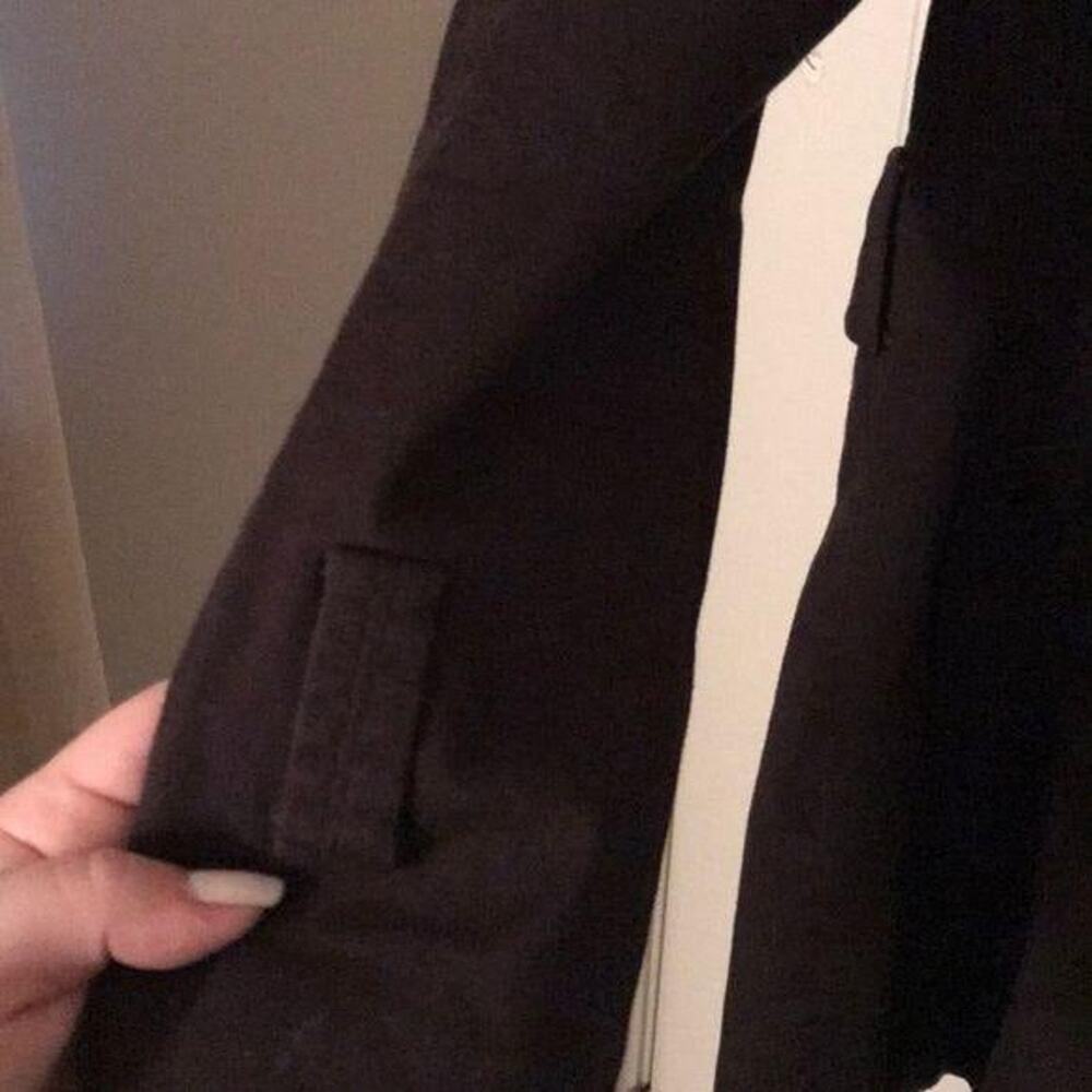 Zara Basic Dark Purple Lightweight Jacket M - image 5